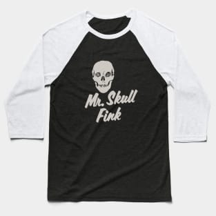 Mr Skull Fink Baseball T-Shirt